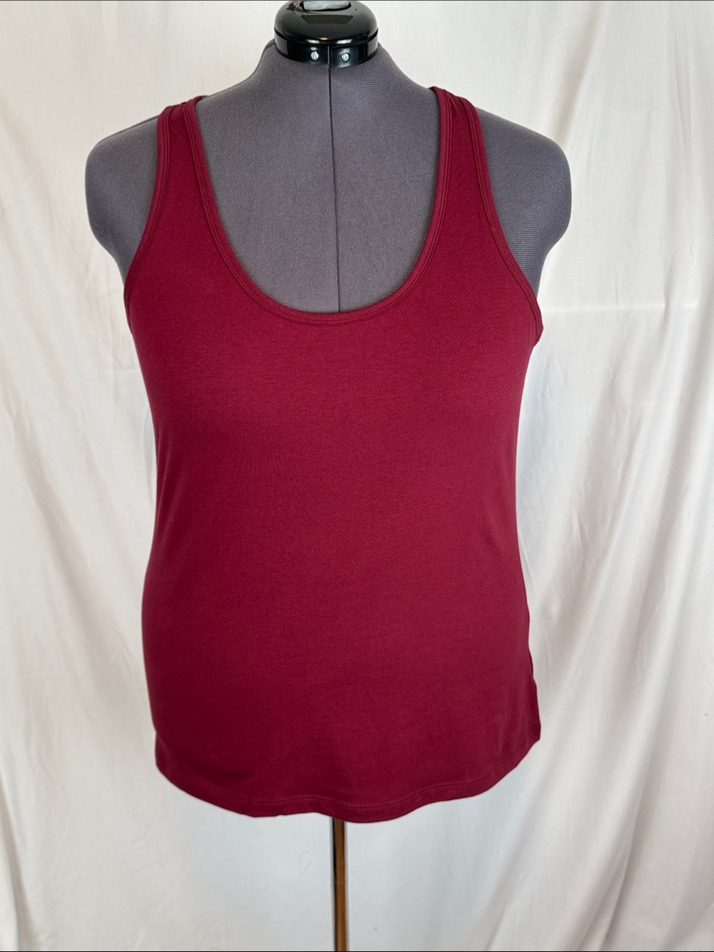 Women's Old Navy First Layer Tank Top Burgundy Plus Size XXL NWT